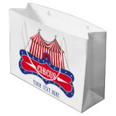 leuk circusfeest groot cadeauzakje (Achterkant Gekanteld)