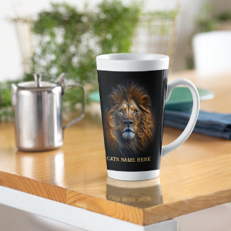 Leuk citaat "Ik hou van mijn kat" Lion Latte Mok