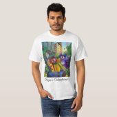 Leuk clown katoen t-shirt (Voorkant volledig)