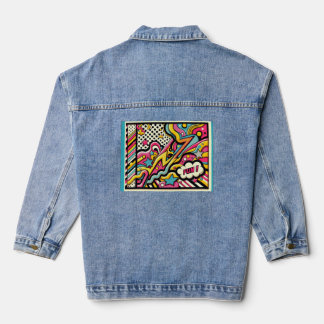 LEUK Creatief Denim Jas Jacket