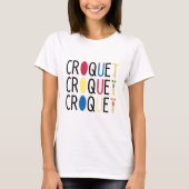 Leuk Croquet T-shirt (Voorkant)