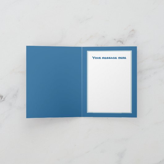 Leuk cruiseschip tekst toevoegen kaart (Binnen)