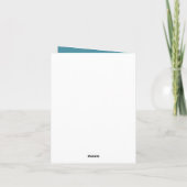 Leuk cruiseschip tekst toevoegen kaart (Achterkant)