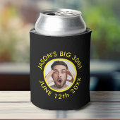 Leuk Custom 30e Portret 2 Foto Verjaardagsfeest Blikjeskoeler