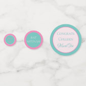 Leuk! Custom Bat Mitzvah Confetti (Voorkanten)