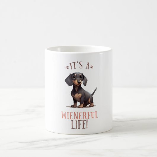 Leuk Dachshund Dog Quote Koffiemok (Center)