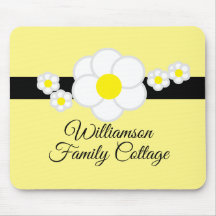 Leuk Daisy Zwart Streep Geel Script