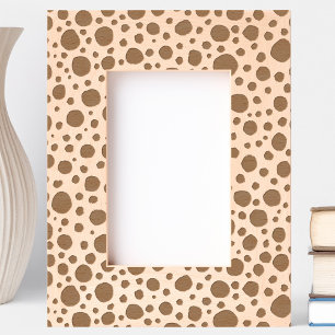 Leuk Dalmatisch Vlekken Patroon Gegraveerde Lijstjes