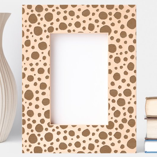 Leuk Dalmatisch Vlekken Patroon Gegraveerde Lijstjes