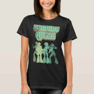 Leuk Dancing Queen Disco Party Retro Noodlijdend T-shirt