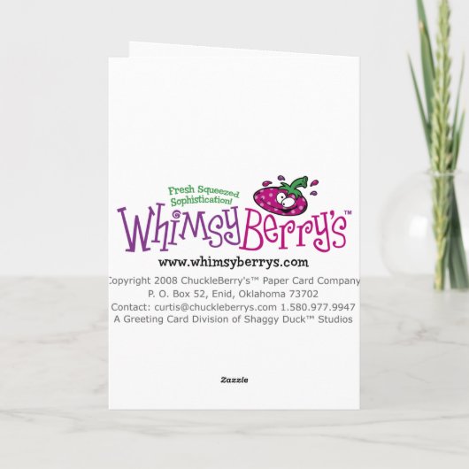 Leuk dank u kaarden bedankkaart (Achterkant)