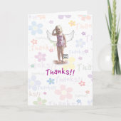 Leuk dank u kaarden bedankkaart (Voorkant)