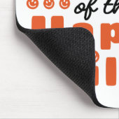 Leuk dat ik de aanvoerder ben van de Happy Pills P Muismat (Hoek)