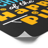 Leuk dat ik de baas ben van Happy Pills apotheker  Poster (Hoek)