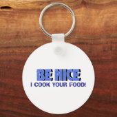 Leuk dat ik je eten heb meegenomen sleutelhanger (Voorkant)