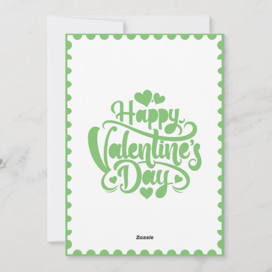 Leuk dat je de avocado bent van mijn toast Valenti Feestdagenkaart (Achterkant)