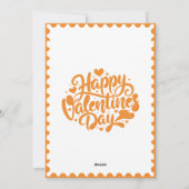 Leuk dat je de wortel bent van mijn hummus Valenti Feestdagenkaart (Achterkant)