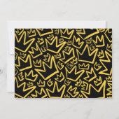 Leuk dat je mijn koning vaders dag foto kaart (Achterkant)