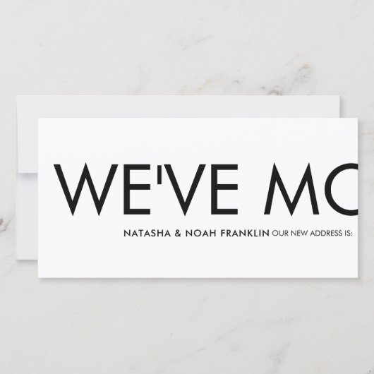 Leuk dat we de aankondiging van het nieuwe adres h (Voorkant)