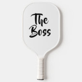 LEUK, DE BAAS  PICKLEBALL PADDLE (Achterkant)