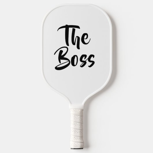 LEUK, DE BAAS  PICKLEBALL PADDLE (Voorkant)