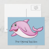 Leuk de douanebriefkaart van de Dolfijn Briefkaart (Voorkant / Achterkant)