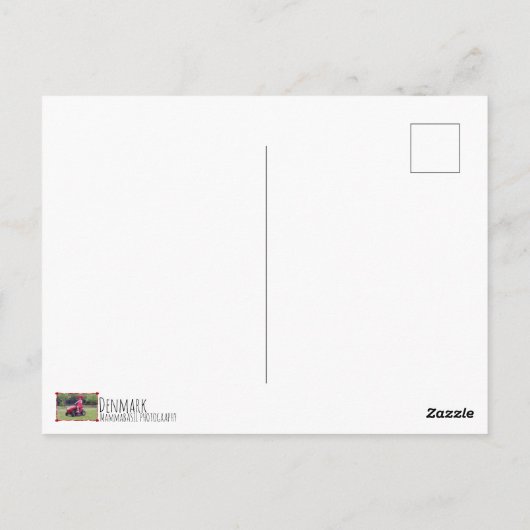 Leuk Deens Tractor Queen ansichtkaart! Briefkaart (Achterkant)