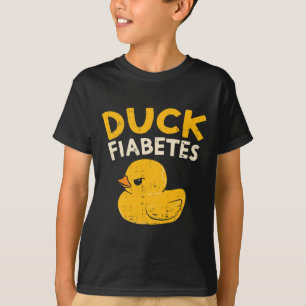 Leuk Diabetes Bewustzijn Ik Duck Diabetes I Cool R T-shirt