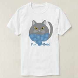 Leuk Dier 'Bont Echt' Kat T-shirt
