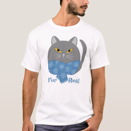 Leuk Dier 'Bont Echt' Kat T-shirt