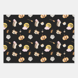 Leuk Dier Kind Halloween Party Inpakpapier Vel