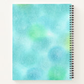 Leuk Dier Meerkat Custom Spiral Notitieboek (Achterkant)