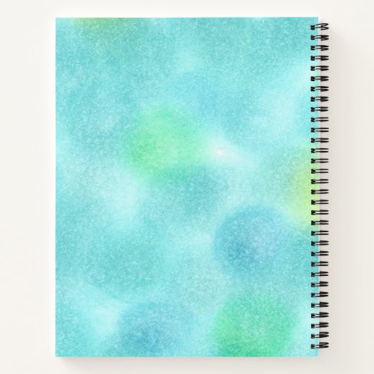 Leuk Dier Meerkat Custom Spiral Notitieboek (Achterkant)