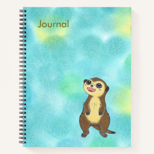 Leuk Dier Meerkat Custom Spiral Notitieboek