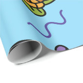 Leuk Dierlijk Ontwerp Naadloos Patroondocument Cadeaupapier (Rol Hoek)