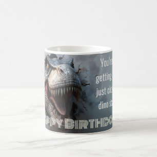 Leuk Dino T-rex verjaardagsontwerp Koffiemok