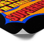 Leuk dit is mijn menselijke kostuum superheld cade poster (Hoek)