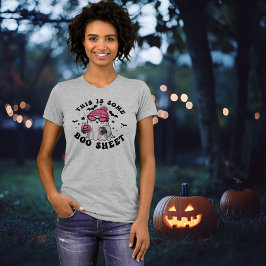 Leuk "Dit is wat Boo Sheet" Halloween T-shirt