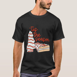 Leuk dit seizoen Design Kerstboom taarten Deb T-shirt