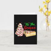 Leuk dit seizoen Kerstboom taarten Debbie Kaart (Gele Bloem)