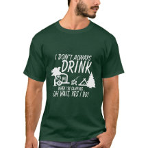 Leuk! Drink niet altijd, doe ik wel | Kamperen