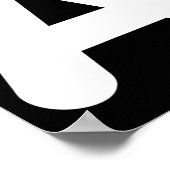 Leuk een brief Halloween kostuum voor groep matchi Poster (Hoek)