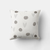 Leuk Eenvoudig Boho Patroon Kussen – Zachte Kinder (Achterkant)
