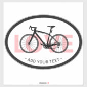 Leuk Eenvoudig Modern Europees Stijl Koele Fietsli Sticker (Vel)