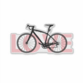 Leuk Eenvoudig Modern Europees Stijl Koele Fietsli Sticker (Voorkant)