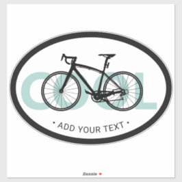 Leuk Eenvoudig Modern Europees Stijl Koele Fietsli Sticker