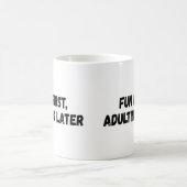 Leuk eerst volwassen later koffiemok (Center)