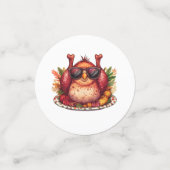 Leuk & eigenzinnig Thanksgiving Schattige Herfstfe Confetti (Kleine voorkant)