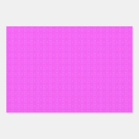 Leuk Elegant Abstract Klein Motief Roze Patroon Inpakpapier Vel (Voorkant 3)