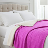 Leuk Elegant Abstract Klein Motief Roze Patroon Sherpa Deken